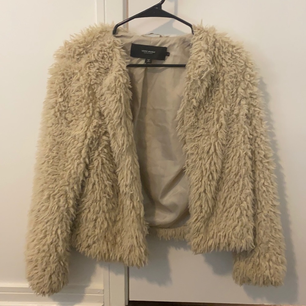 Vera Moda Faux Fur Jacket
